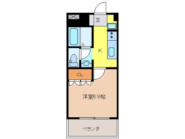 サニーコートの物件間取画像